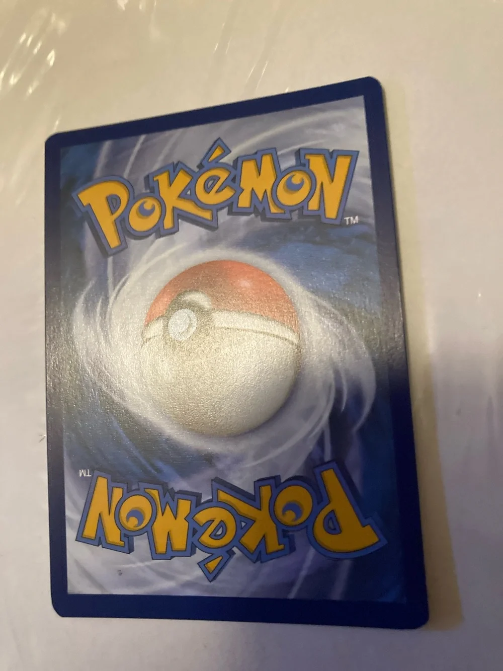 Pokemon Fire Energy Holo Card - Red